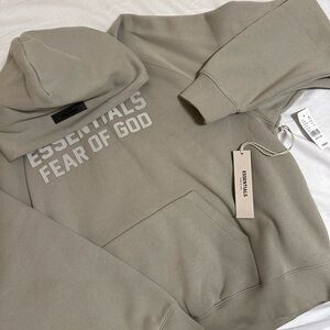 ESSENTIALS FEAR OF GOD Seal Hoodie Medium New
